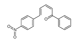 5-(4-nitrophenyl)-1-phenylpenta-2,4-dien-1-one Structure