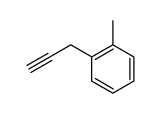 1-methyl-2-prop-2-ynyl-benzene结构式