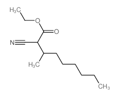 Nonanoic acid,2-cyano-3-methyl-, ethyl ester结构式