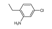 5-氯-2-乙基苯胺结构式