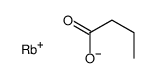 butanoate,rubidium(1+)结构式