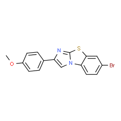 7-BROMO-2-(4-METHOXYPHENYL)IMIDAZO[2,1-B]BENZOTHIAZOLE picture