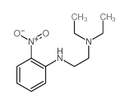 ANILINE, N-(2-(DIETHYLAMINO)ETHYL)-2-NITRO- structure