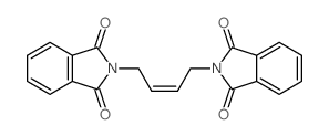 2-[4-(1,3-dioxoisoindol-2-yl)but-2-enyl]isoindole-1,3-dione Structure