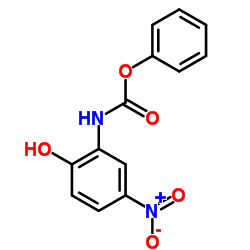 Phenyl (2-hydroxy-5-nitrophenyl)carbamate结构式