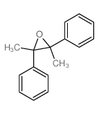 2,3-dimethyl-2,3-diphenyl-oxirane structure