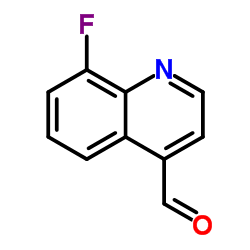 8-Fluoroquinoline-4-carbaldehyde Structure