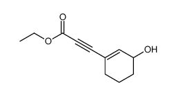 ethyl 3-(3-hydroxycyclohexen-1-yl)prop-2-ynoate Structure