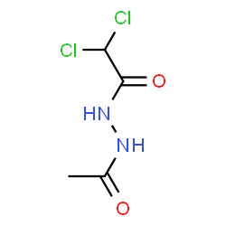 Acetic acid,dichloro-,2-acetylhydrazide (9CI) Structure