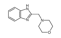 2-(4-morpholinomethyl)-1H-benzimidazole结构式