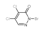 N-BROMO-4,5-DICHLORO-6-PYRIDAZONE结构式