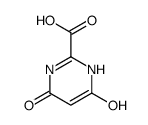4,6-dihydroxypyrimidine-2-carboxylic acid Structure