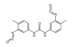 N,N'-bis-(3-isocyanato-4-methyl-phenyl)-urea结构式