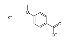 potassium,4-methoxybenzoate Structure