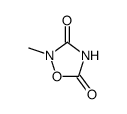 2-methyl-[1,2,4]oxadiazolidine-3,5-dione Structure