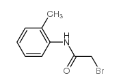 Acetamide,2-bromo-N-(2-methylphenyl)- Structure