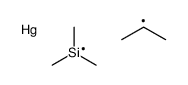 propan-2-ylmercury,trimethylsilicon Structure