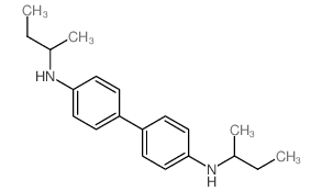 N-butan-2-yl-4-[4-(butan-2-ylamino)phenyl]aniline Structure