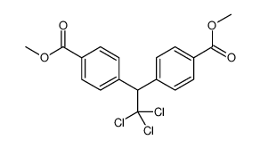 methyl 4-[2,2,2-trichloro-1-(4-methoxycarbonylphenyl)ethyl]benzoate结构式