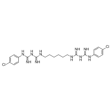 Chlorhexidine Structure