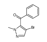 Pyrazole, 5-benzoyl-4-bromo-1-methyl-结构式