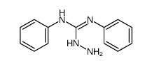 N-amino-N',N''-diphenyl-guanidine结构式