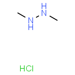 1,2-dimethylhydrazine hydrochloride structure