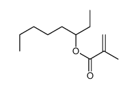 octan-3-yl 2-methylprop-2-enoate Structure