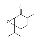 3-methyl-6-propan-2-yl-7-oxabicyclo[4.1.0]heptan-2-one结构式