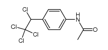 acetic acid-[4-(1,2,2,2-tetrachloro-ethyl)-anilide] Structure