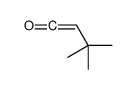 3,3-dimethylbut-1-en-1-one Structure