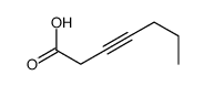 3-Heptynoic Acid Structure