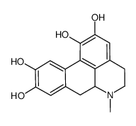 6-methyl-5,6,6a,7-tetrahydro-4H-dibenzo[de,g]quinoline-1,2,9,10-tetrol Structure