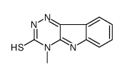 4-methyl-2H-[1,2,4]triazino[5,6-b]indole-3-thione结构式