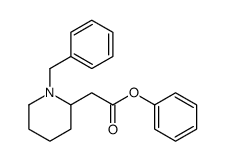 phenyl 2-(1-benzylpiperidin-2-yl)acetate Structure