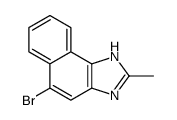 5-bromo-2-methyl-3H-benzo[e]benzimidazole Structure