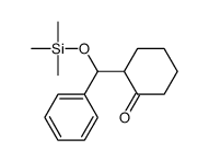2-[phenyl(trimethylsilyloxy)methyl]cyclohexan-1-one结构式