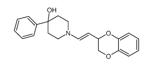 1-[2-(2,3-dihydro-1,4-benzodioxin-3-yl)ethenyl]-4-phenylpiperidin-4-ol Structure