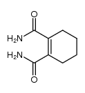 1-Cyclohexene-1,2-dicarboxamide Structure