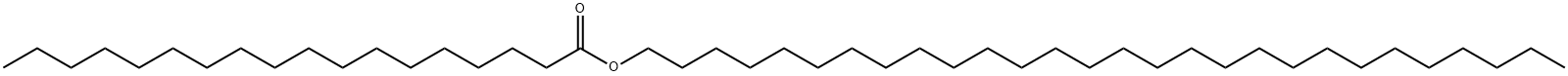 Octadecanoic acid, octacosyl ester结构式