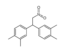 4-[1-(3,4-dimethylphenyl)-2-nitroethyl]-1,2-dimethylbenzene结构式