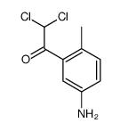 Ethanone, 1-(5-amino-2-methylphenyl)-2,2-dichloro- (9CI) structure