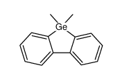 9,9-dimethyl-9-germafluorene结构式