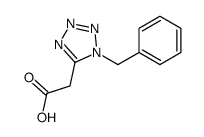 2-(1-benzyltetrazol-5-yl)acetic acid结构式