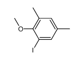 1-IODO-2-METHOXY-3,5-DIMETHYLBENZENE结构式