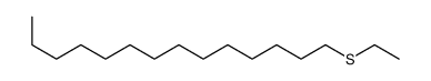 1-ethylsulfanyltetradecane Structure