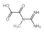 OXAMIC ACID, N-AMIDINO-N-METHYL-结构式