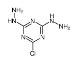 (4-chloro-6-hydrazinyl-1,3,5-triazin-2-yl)hydrazine Structure