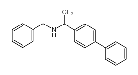 BENZYL-(1-BIPHENYL-4-YL-ETHYL)AMINE Structure