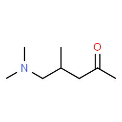 2-Pentanone, 5-(dimethylamino)-4-methyl- (9CI) structure